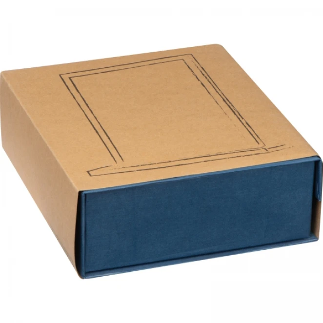 Szklany blok z podstawką z nadrukiem logo Zdjęcie 3