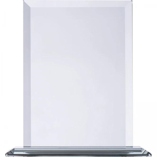 Szklany blok z podstawką z nadrukiem logo Zdjęcie 6