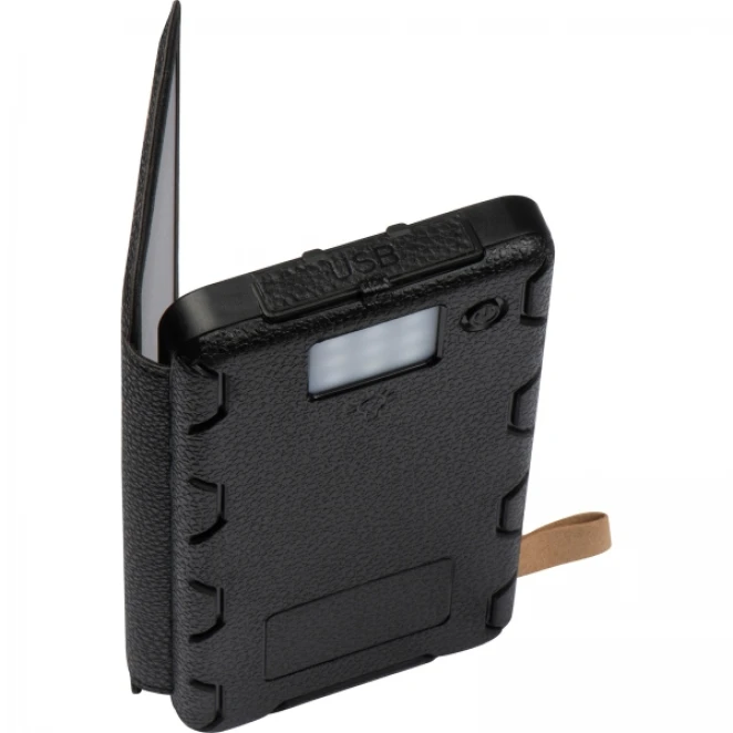 Power bank 8000 mAh solarny z nadrukiem na zamówienie Zdjęcie 5