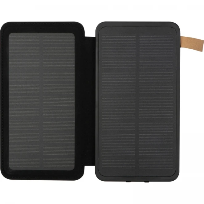 Power bank 8000 mAh solarny z nadrukiem na zamówienie Zdjęcie 8