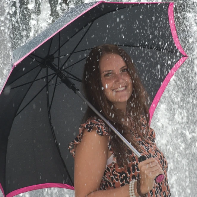 Parasol automatyczny ø105 cm do naniesienia logo Zdjęcie 4