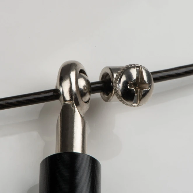 Skakanka z metalowymi rączkami z naniesieniem logo Zdjęcie 6