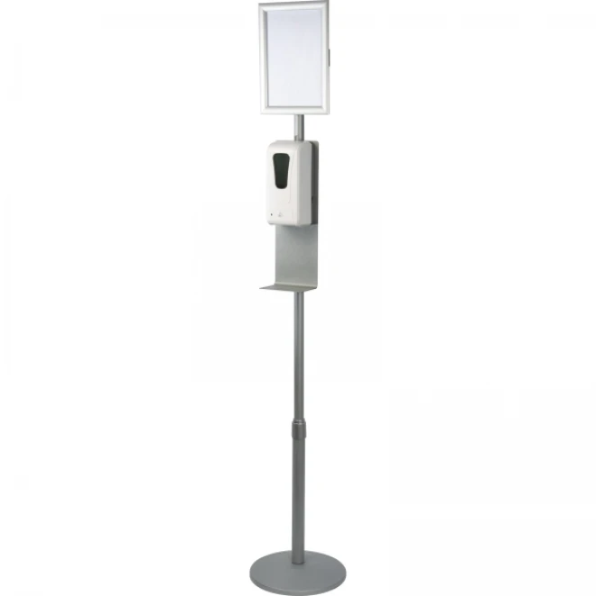 Dozownik do dezynfekcji rąk z nadrukiem logo Zdjęcie