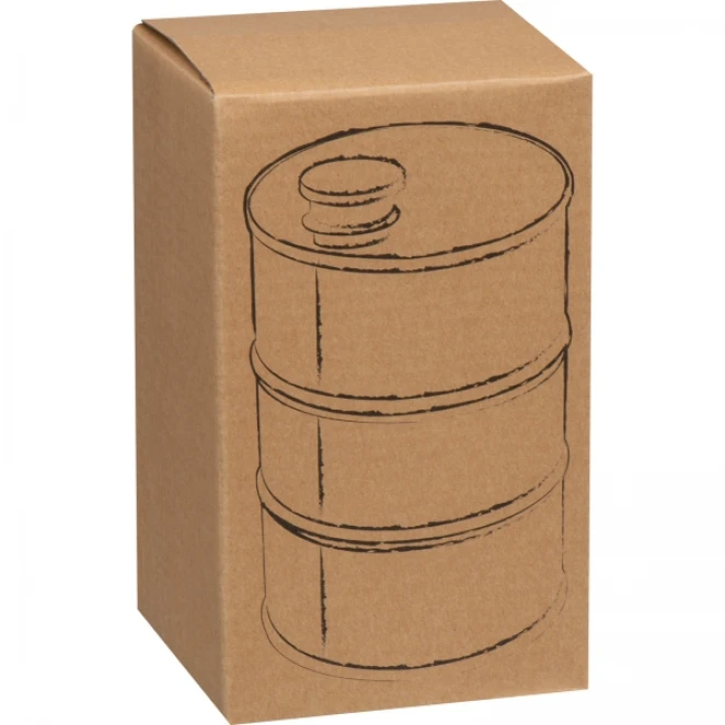 Piersiówka 600 ml beczka do drukowania logo Zdjęcie 3