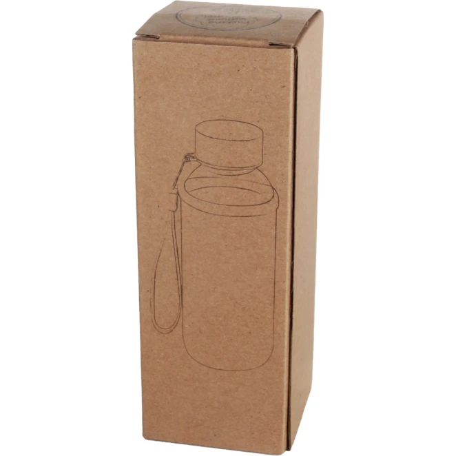 Butelka szklana z pokrowcem 300 ml z naniesieniem logo Zdjęcie 10