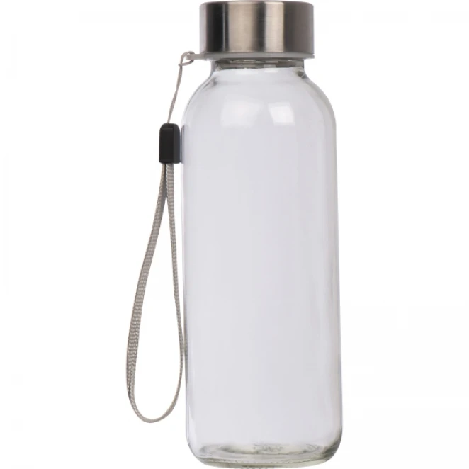 Butelka szklana z pokrowcem 300 ml z naniesieniem logo Zdjęcie 7