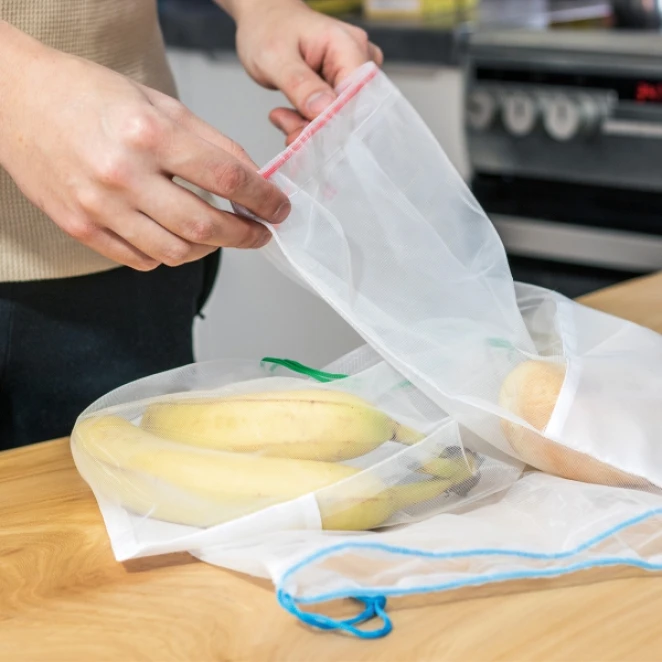 Worek na warzywa i owoce z logo Zdjęcie 5