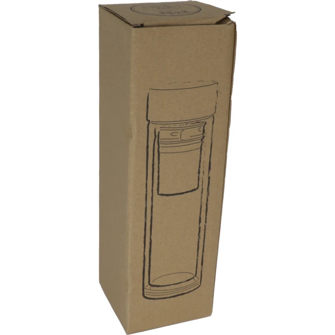 Butelka szklana termiczna 420 ml z nadrukiem na zamówienie Zdjęcie 9