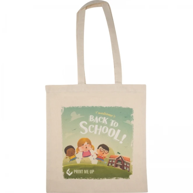 Torba bawełniana z długimi uszami 140 g/m2 do nałożenia logo Zdjęcie 7