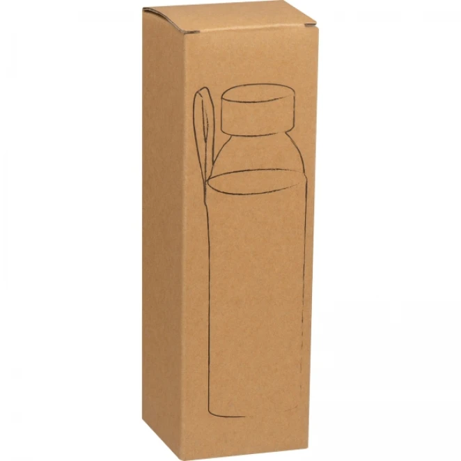 Butelka szklana z pokrowcem 500 ml do nałożenia logo Zdjęcie 2