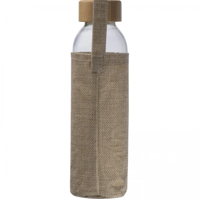 Butelka szklana z pokrowcem 500 ml do nałożenia logo Zdjęcie 7