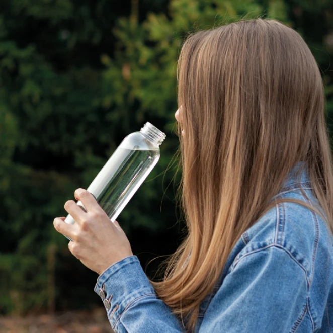 Butelka szklana z pokrowcem 500 ml do nałożenia logo Zdjęcie 9