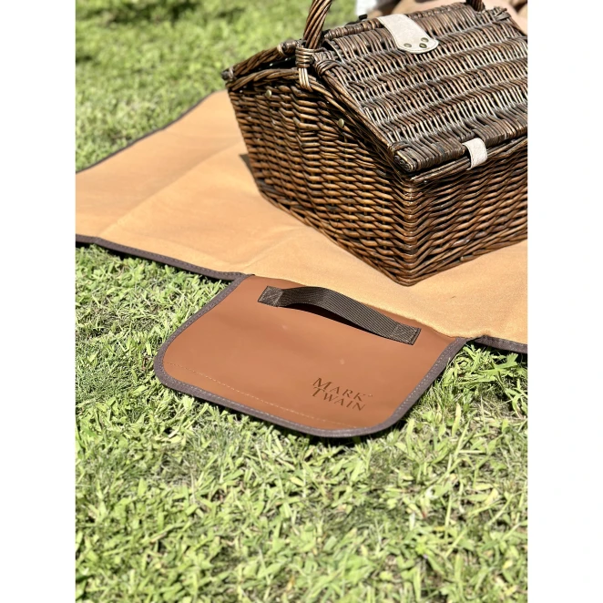 Kosz piknikowy dla 2 osób z logo Zdjęcie 6