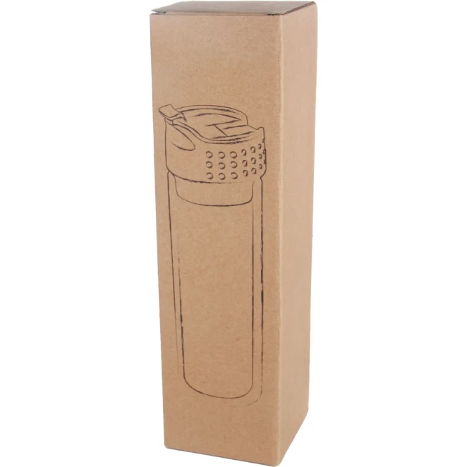 Butelka szklana termiczna 400 ml z nadrukiem logo Zdjęcie 10