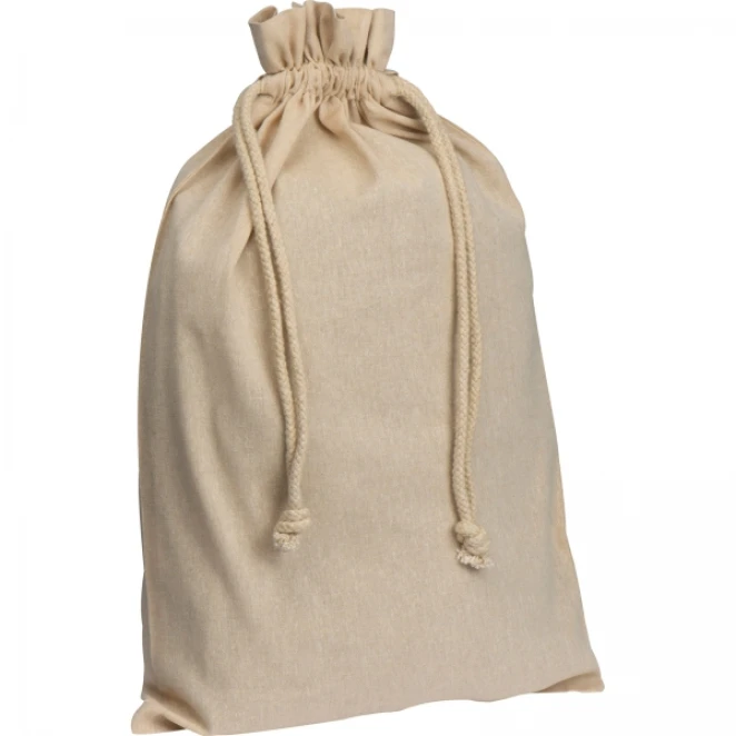 Woreczek bawełniany, duży 110 g/m2 z naniesieniem logo Zdjęcie