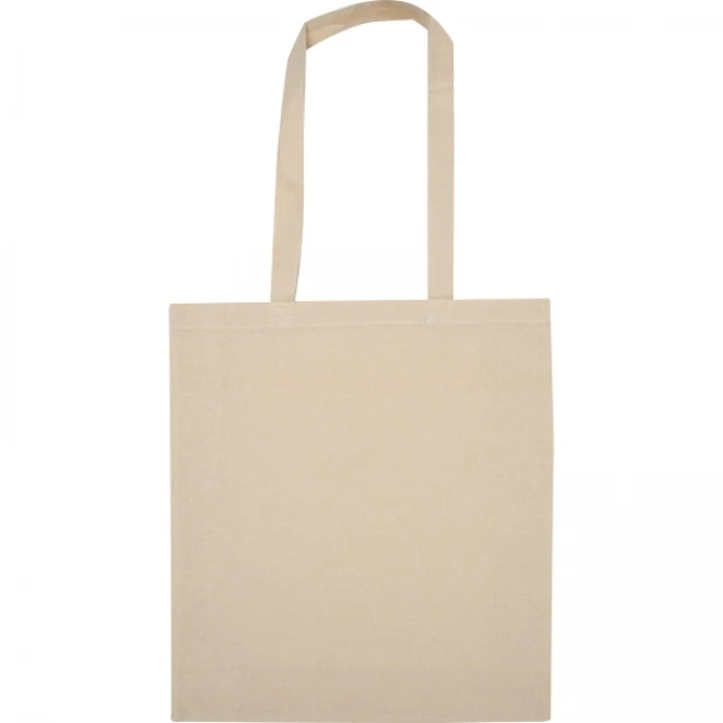 Torba bawełniana z długimi uszami 180 g/m2 z logo firmy Zdjęcie 2