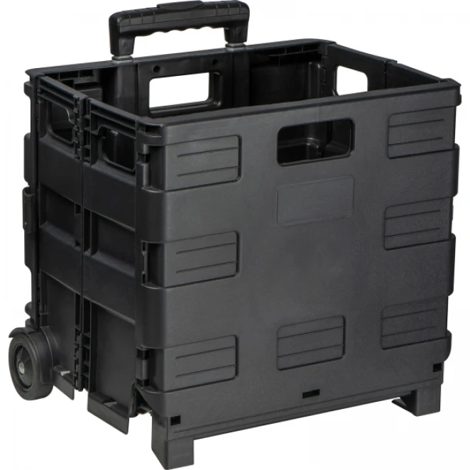 Wózek na zakupy składany z nadrukiem logo Zdjęcie 2