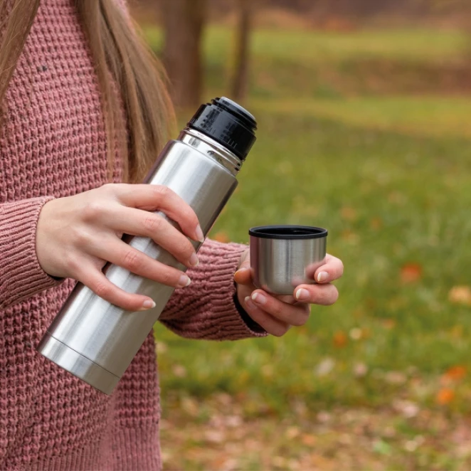 Termos ze stali szlachetnej 500 ml z naniesieniem logo Zdjęcie 8