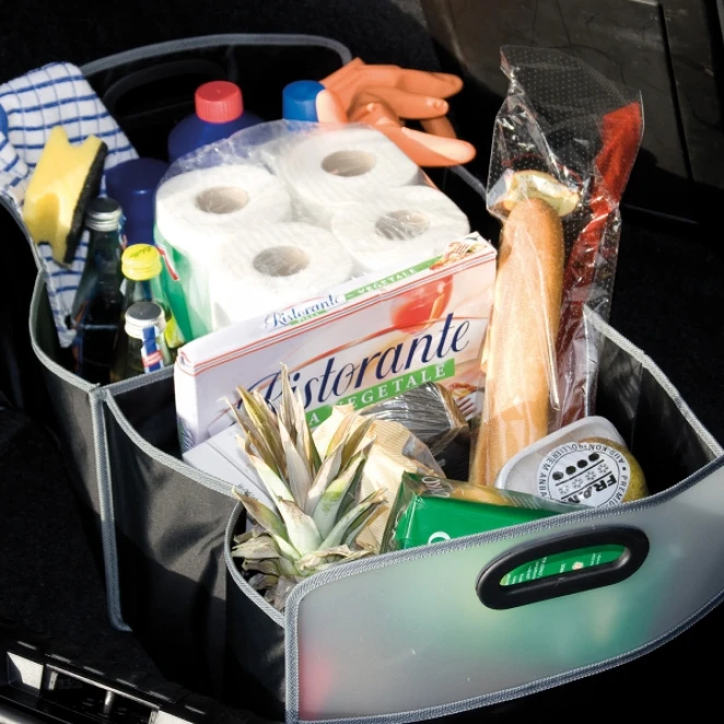 Organizer na zakupy do bagażnika z nadrukiem logo Zdjęcie 4