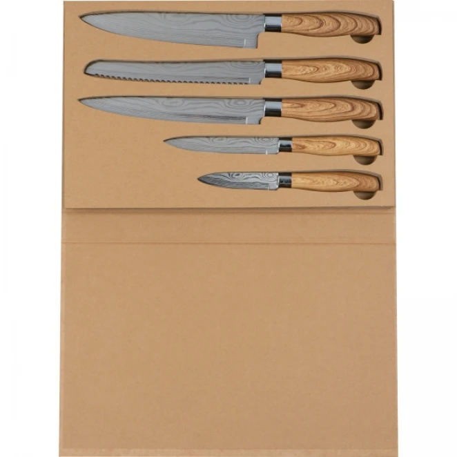 Zestaw noży kuchennych do nałożenia logo Zdjęcie 8