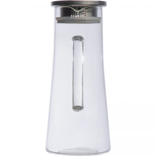 Dzbanek szklany z sitkiem 1350 ml do drukowania logo Zdjęcie 7