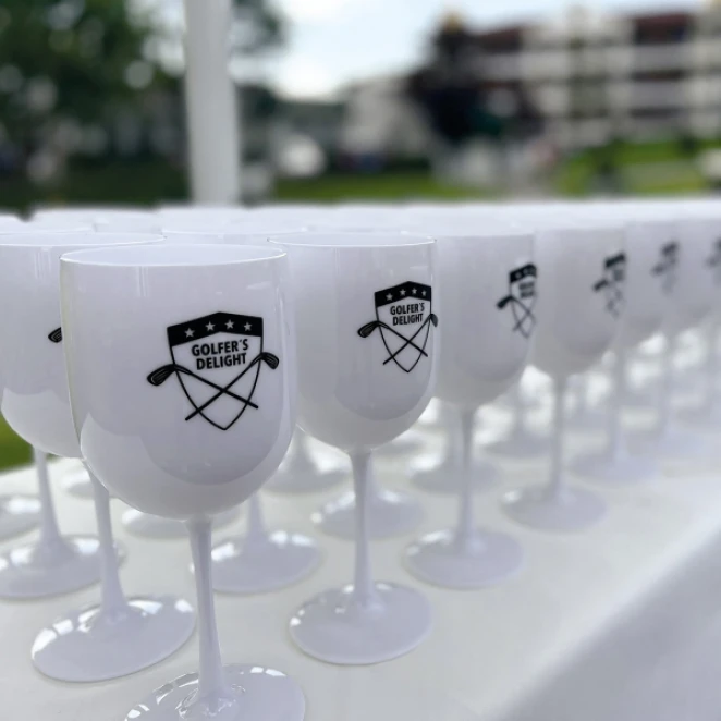 Kieliszek plastikowy 450 ml z naniesieniem logo Zdjęcie 4