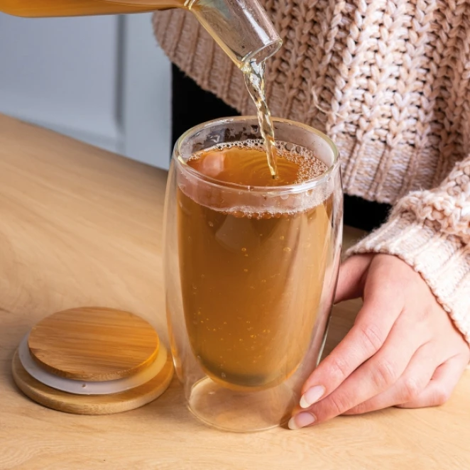 Szklanka z pokrywką 500 ml z logo Zdjęcie 6