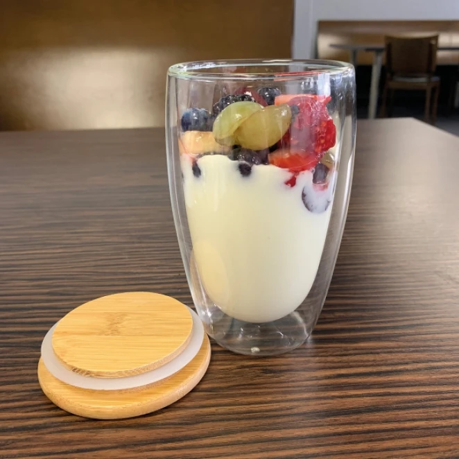 Szklanka z pokrywką 500 ml z logo Zdjęcie 8