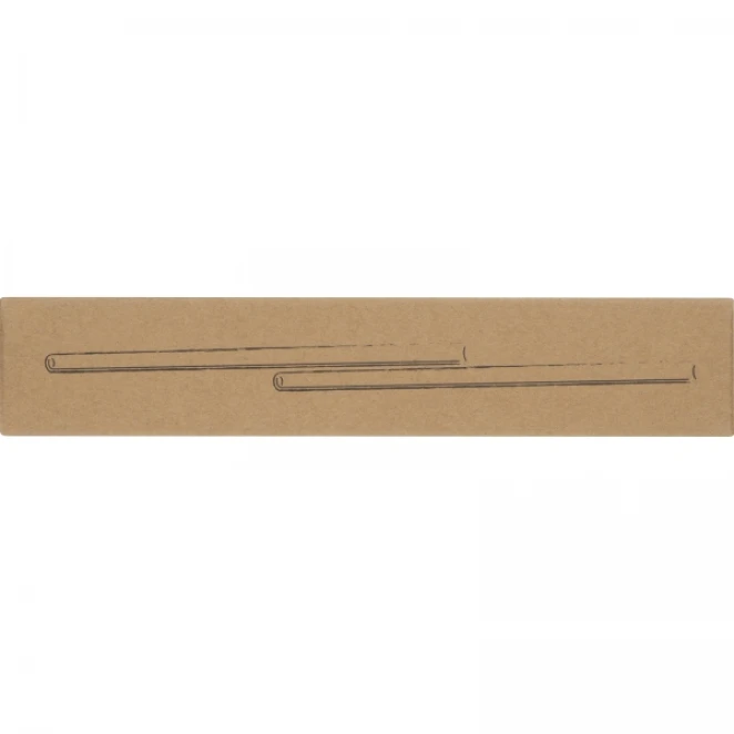 Słomki do napojów szklane 2 szt. 21 cm do drukowania logo Zdjęcie 6