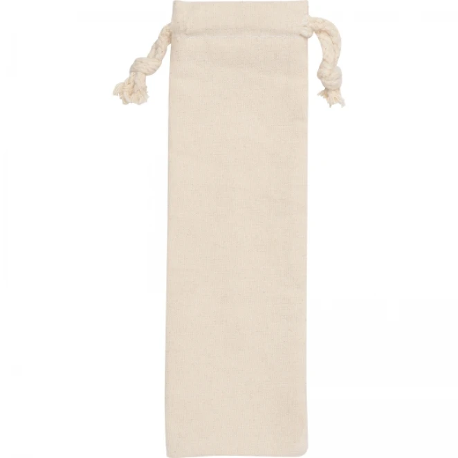 Zestaw sztućców bambusowych z nadrukiem logo Zdjęcie 3