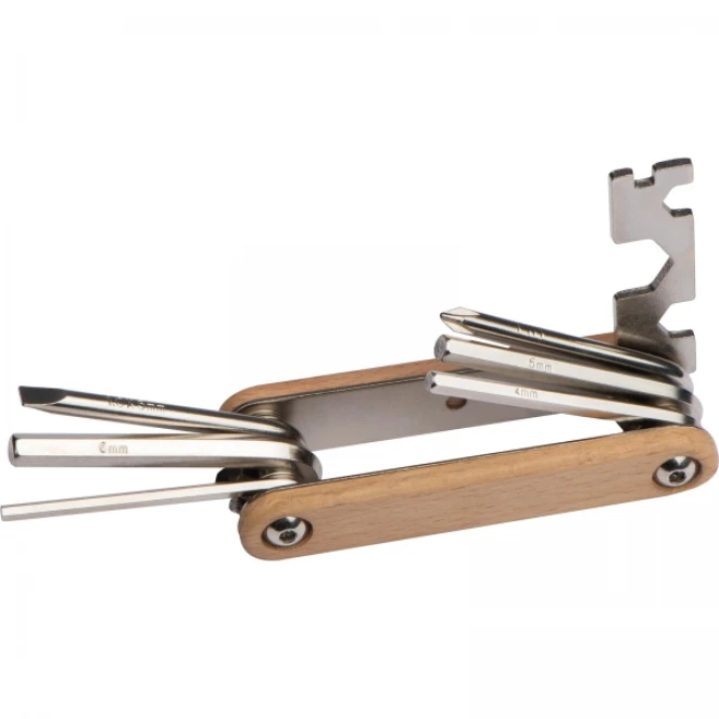 Zestaw narzędzi rowerowych z logo firmy Zdjęcie