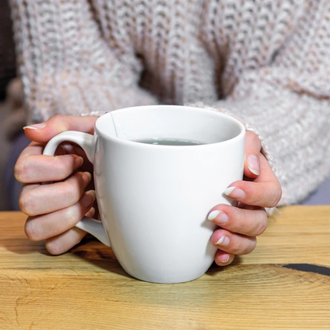 Kubek porcelanowy 400 ml z logo firmy Zdjęcie 7