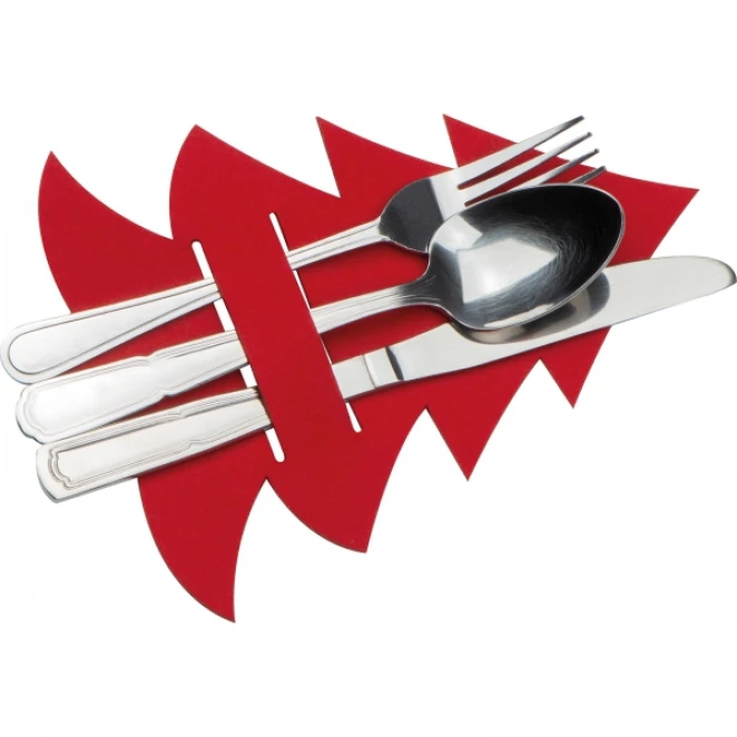 Podkładki do sztućców XMAS do nałożenia logo Zdjęcie 2