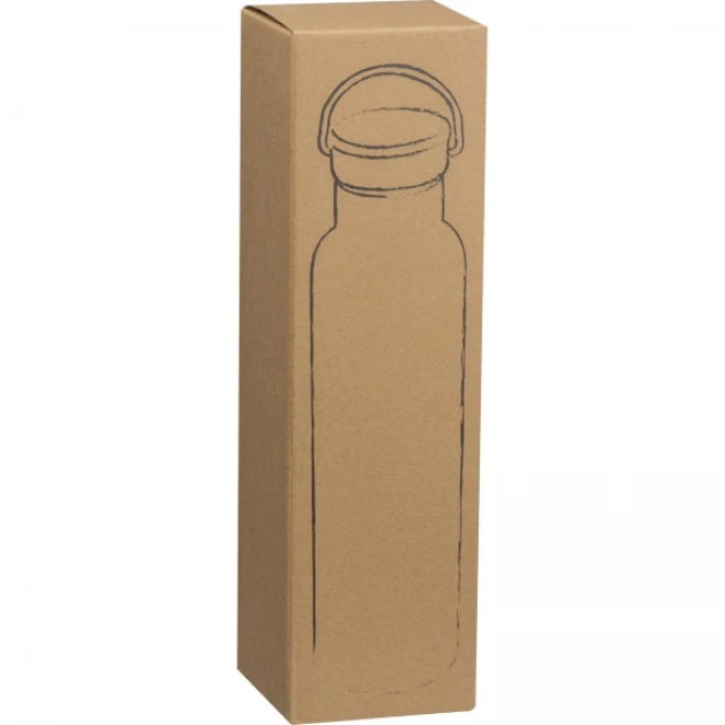 Butelka stalowa termiczna 1000 ml z logo firmy Zdjęcie 4