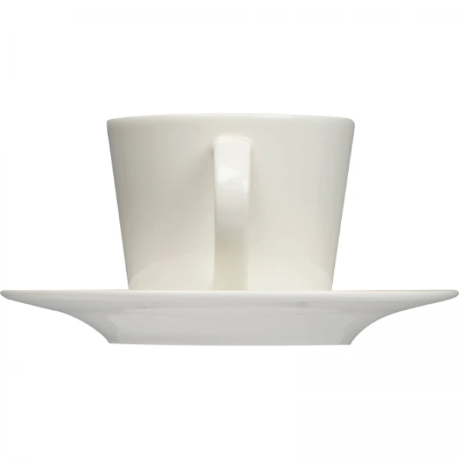 Filiżanka ceramiczna ze spodkiem 175 ml do drukowania logo Zdjęcie 7