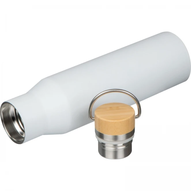 Butelka stalowa termiczna 550 ml z logo Zdjęcie 2