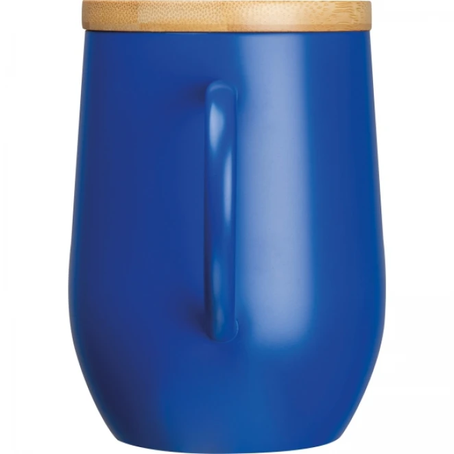 Kubek termiczny z bambusową pokrywką 300 ml z nadrukiem na zamówienie Zdjęcie 6