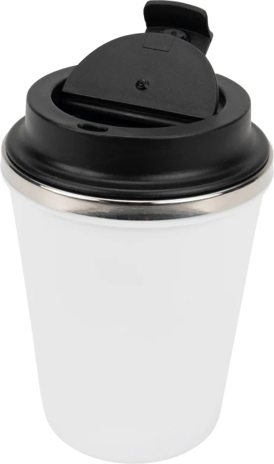 Kubek termiczny 350 ml z powłoką z recyklingu metody z logo do naniesienia logo Zdjęcie 2