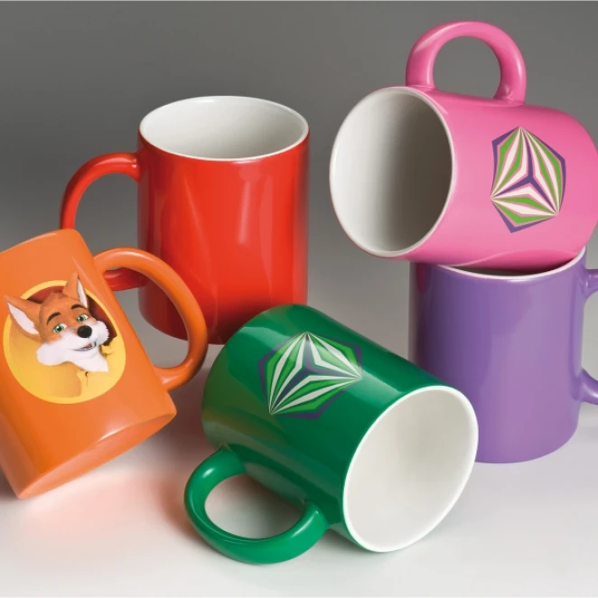 Kubek ceramiczny 300 ml z nadrukiem na zamówienie Zdjęcie 4