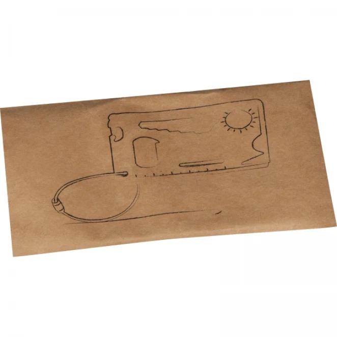 Narzędzie wielofunkcyjne karta survivalowa do drukowania logo Zdjęcie 2