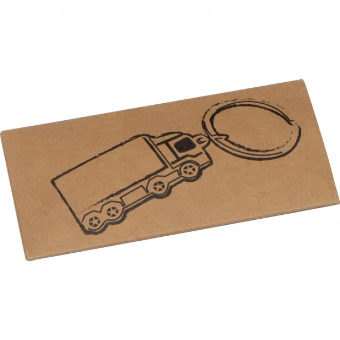 Brelok metalowy samochód z nadrukiem logo Zdjęcie 2