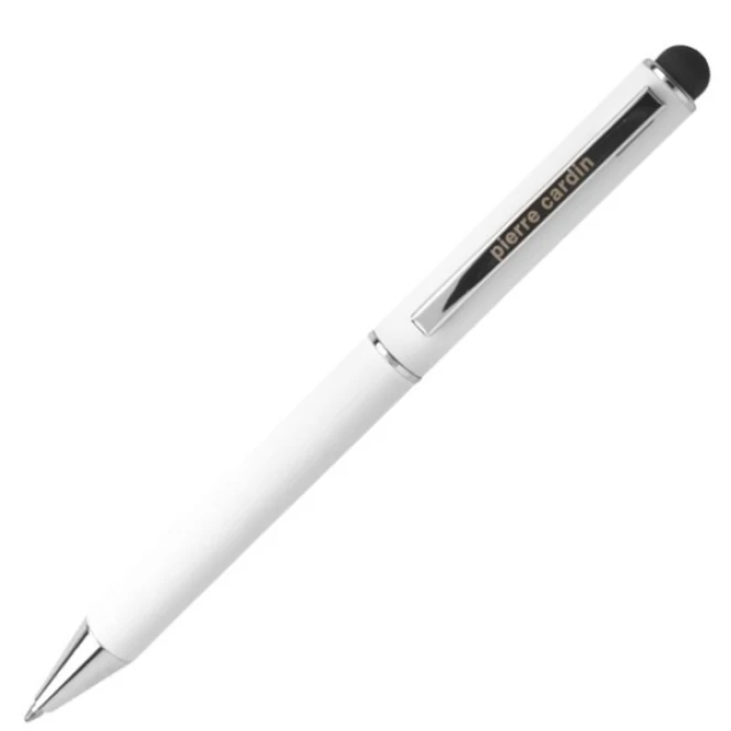 Długopis metalowy touch pen, soft touch CLAUDIE Pierre Cardin z logo firmy Zdjęcie