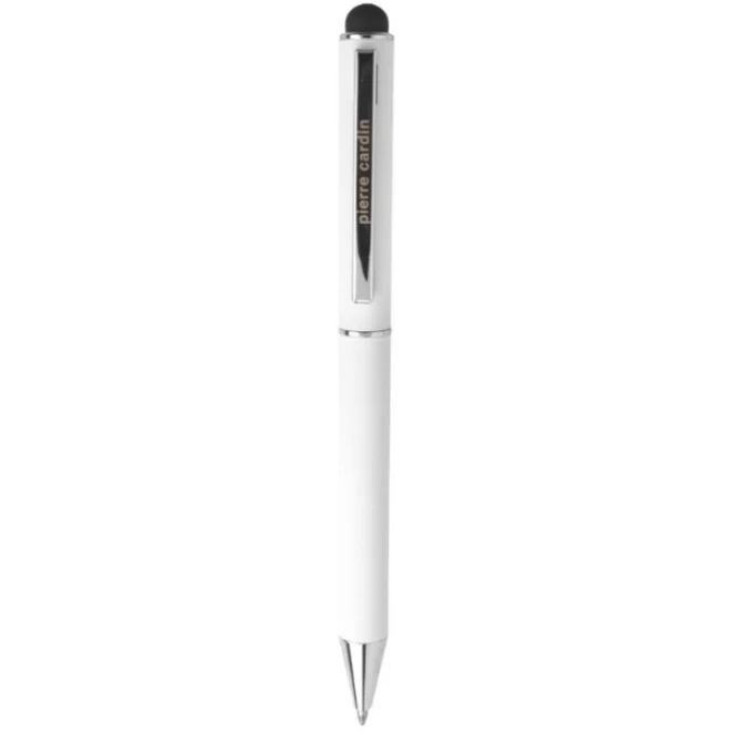 Długopis metalowy touch pen, soft touch CLAUDIE Pierre Cardin z logo firmy Zdjęcie 3