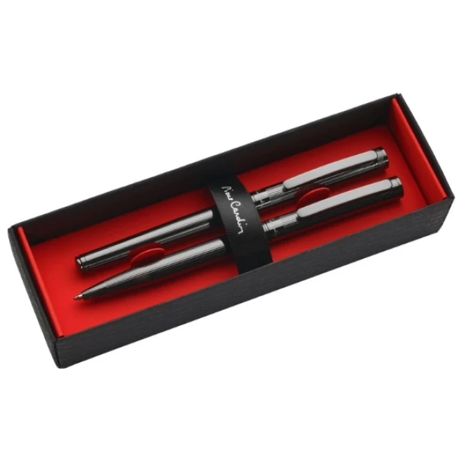 Zestaw piśmienny długopis i pióro kulkowe RENEE Pierre Cardin do drukowania logo Zdjęcie 6