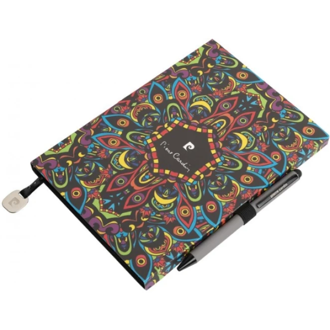 Notes A5 w kropki i długopis REPORTER Pierre Cardin z nadrukiem na zamówienie Zdjęcie 3