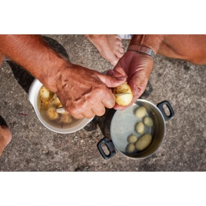 Nóż składany YERGER Schwarzwolf z nadrukiem logo Zdjęcie 3