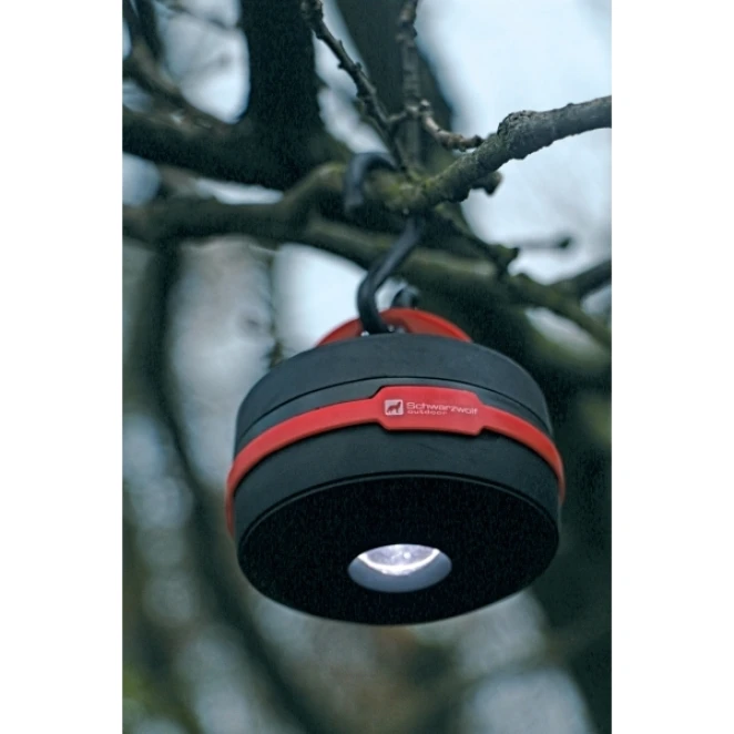 Latarka kempingowa LUCA Schwarzwolf do nałożenia logo Zdjęcie 3