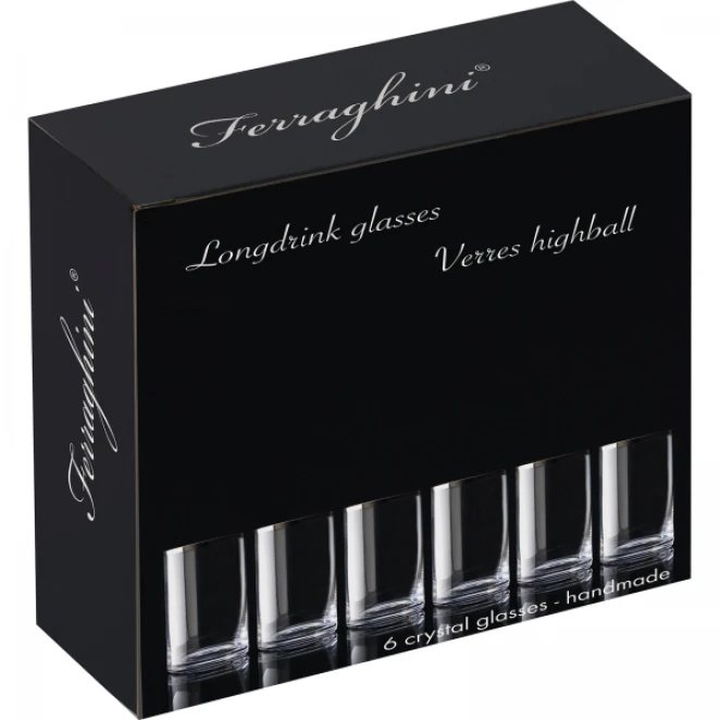 Zestaw szklanek do drinków Ferraghini do nałożenia logo Zdjęcie 4