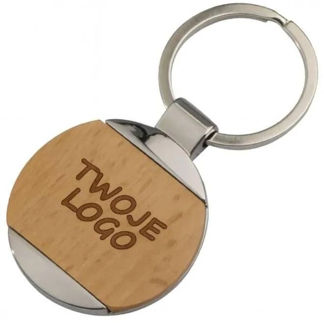 Brelok drewniany LANGHAUS do drukowania logo Zdjęcie