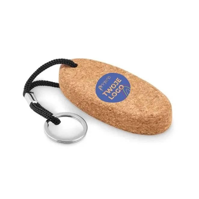 Pływający brelok z korka BOAT z nadrukiem logo Zdjęcie